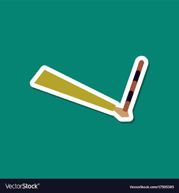 Paper sticker on stylish background traffic cops vector image