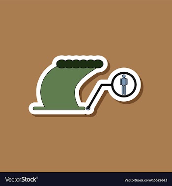 Paper sticker on stylish background tsunami vector image