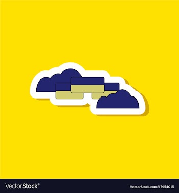 Paper sticker on stylish background ukrainian flag vector image