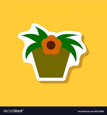 Paper sticker on stylish background vector image