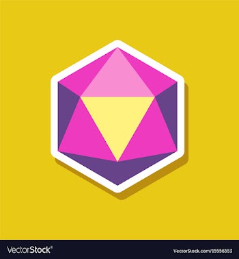 Paper sticker on stylish background virus vector image
