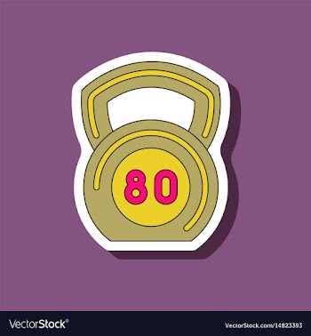 Paper sticker on stylish background weight vector image