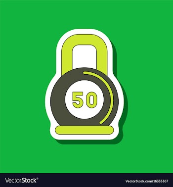 Paper sticker on stylish background weight vector image