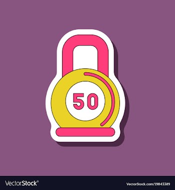 Paper sticker on stylish background weight vector image