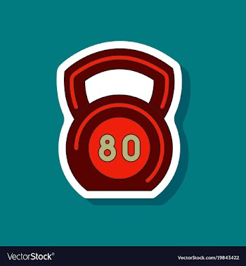 Paper sticker on stylish background weight vector image