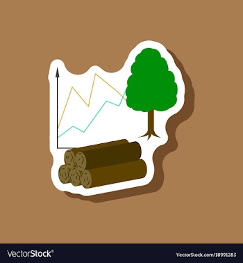 Paper sticker on stylish background wood vector image