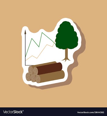 Paper sticker on stylish background wood vector image