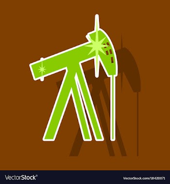 Paper sticker on theme arabic business oil derrick vector image