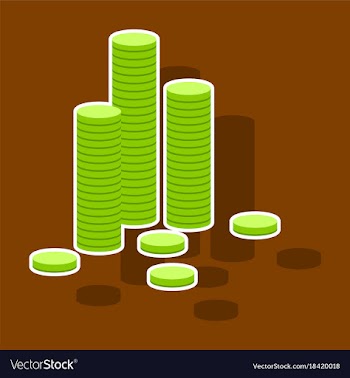 Paper sticker on theme arabic business stacks of vector image