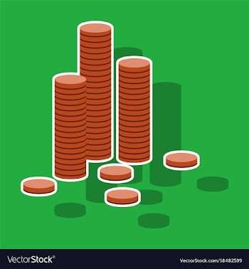 Paper sticker on theme arabic business stacks of vector image