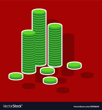 Paper sticker on theme arabic business stacks of vector image