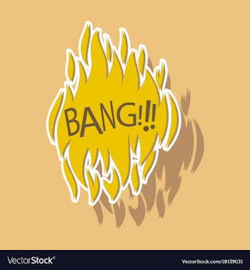 Paper sticker on theme comic speech bubbles set vector image