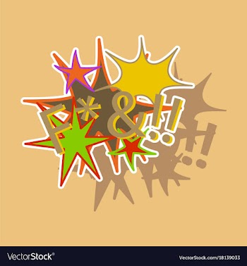 Paper sticker on theme comic speech bubbles set vector image