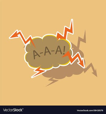 Paper sticker on theme comic speech bubbles set vector image