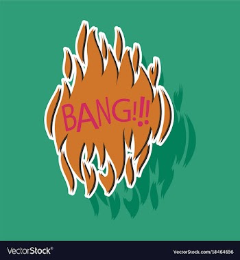 Paper sticker on theme comic speech bubbles set vector image