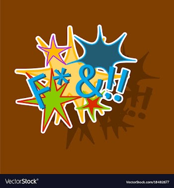 Paper sticker on theme comic speech bubbles set vector image