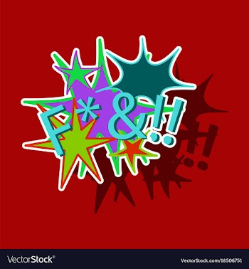 Paper sticker on theme comic speech bubbles set vector image