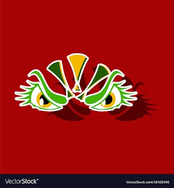 Paper sticker on theme evil emotions eyes vector image