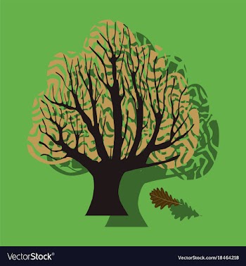 Paper sticker on theme of andorra oak vector image