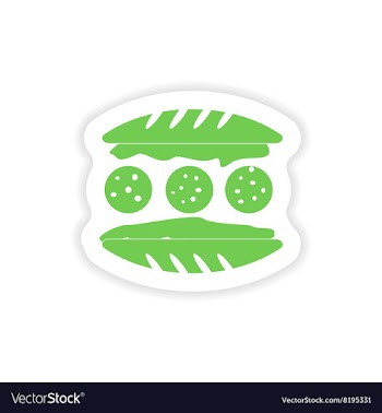 Paper sticker on white background american vector image