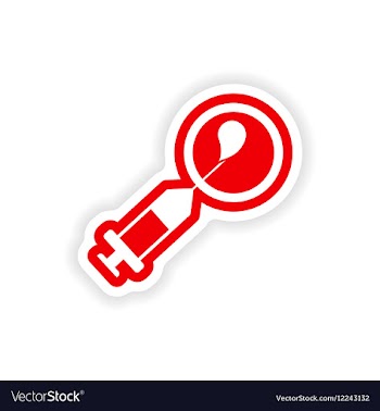 Paper sticker on white background artificial vector image