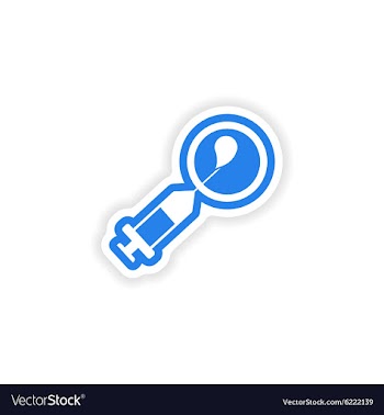 Paper sticker on white background artificial vector image