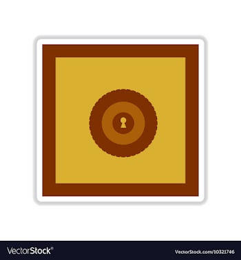 Paper sticker on white background background safe vector image