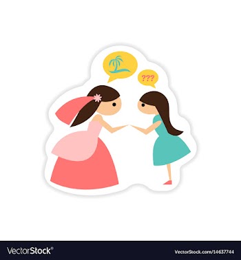 Paper sticker on white background bride with vector image