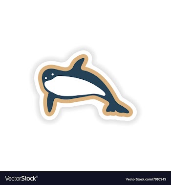 Paper sticker on white background bright killer vector image