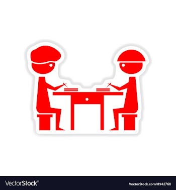 Paper sticker on white background Business vector image