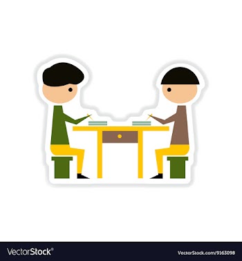 Paper sticker on white background Business vector image