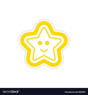 Paper sticker on white background Christmas cake vector image