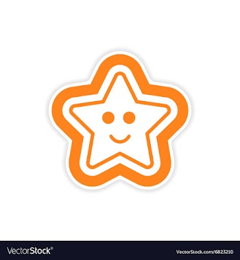 Paper sticker on white background Christmas cake vector image