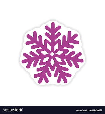 Paper sticker on white background christmas vector image