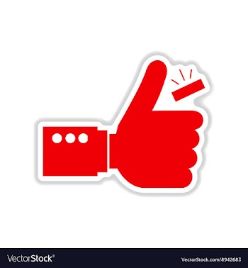 Paper sticker on white background coins in hand vector image