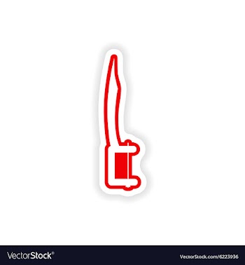 Paper sticker on white background dental vector image