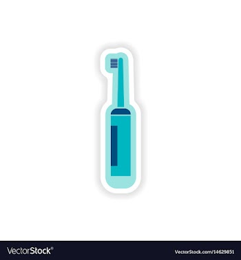 Paper sticker on white background electric vector image