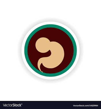Paper sticker on white background embryo in the vector image