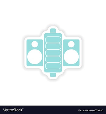 Paper sticker on white background mobile Battery vector image