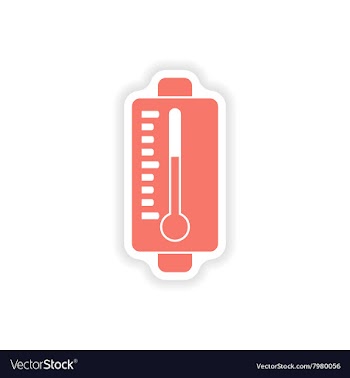 Paper sticker on white background mobile battery vector image