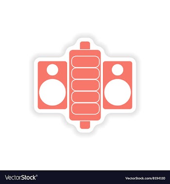 Paper sticker on white background mobile Battery vector image