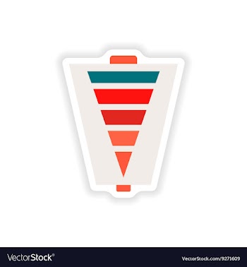 Paper sticker on white background mobile Battery vector image