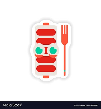 Paper sticker on white background mobile battery vector image