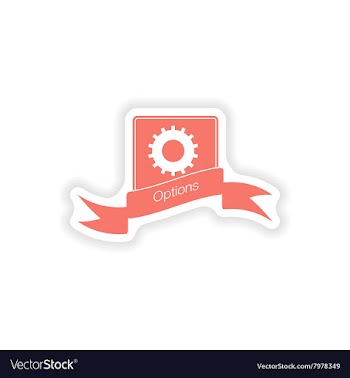Paper sticker on white background Mobile Phone vector image