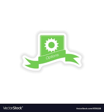 Paper sticker on white background Mobile Phone vector image