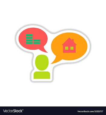 Paper sticker on white background people money vector image
