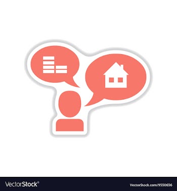 Paper sticker on white background people money vector image