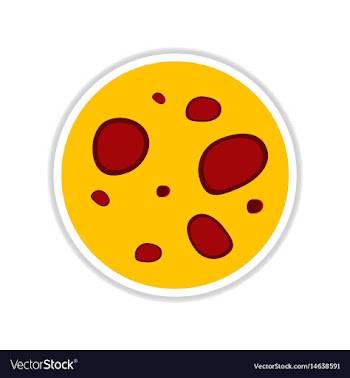 Paper sticker on white background planet vector image