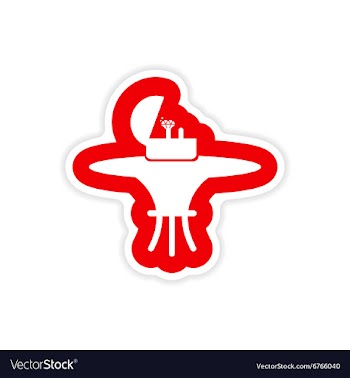 Paper sticker on white background Ring in box vector image