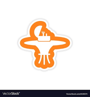 Paper sticker on white background Ring in box vector image